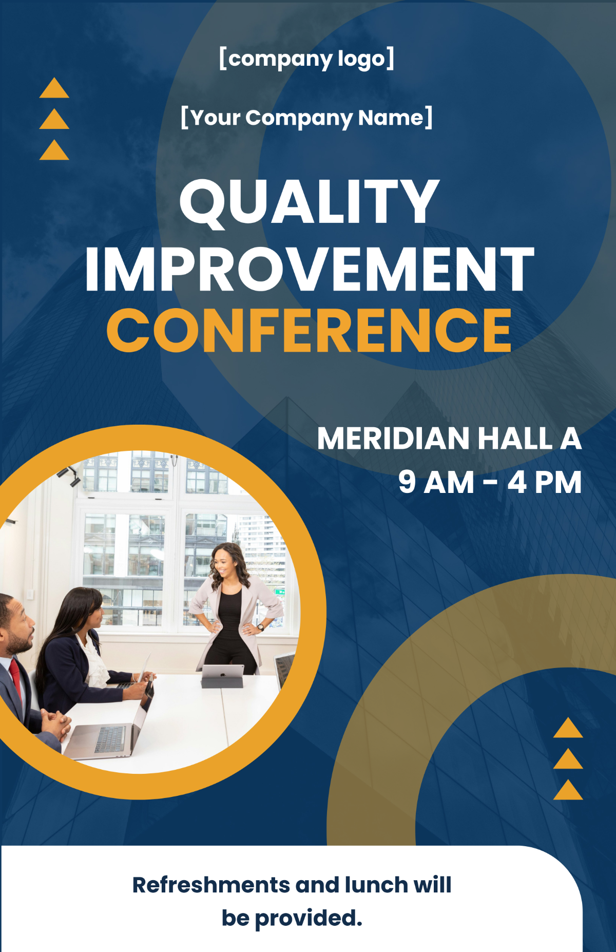 Free Quality Improvement Poster Template