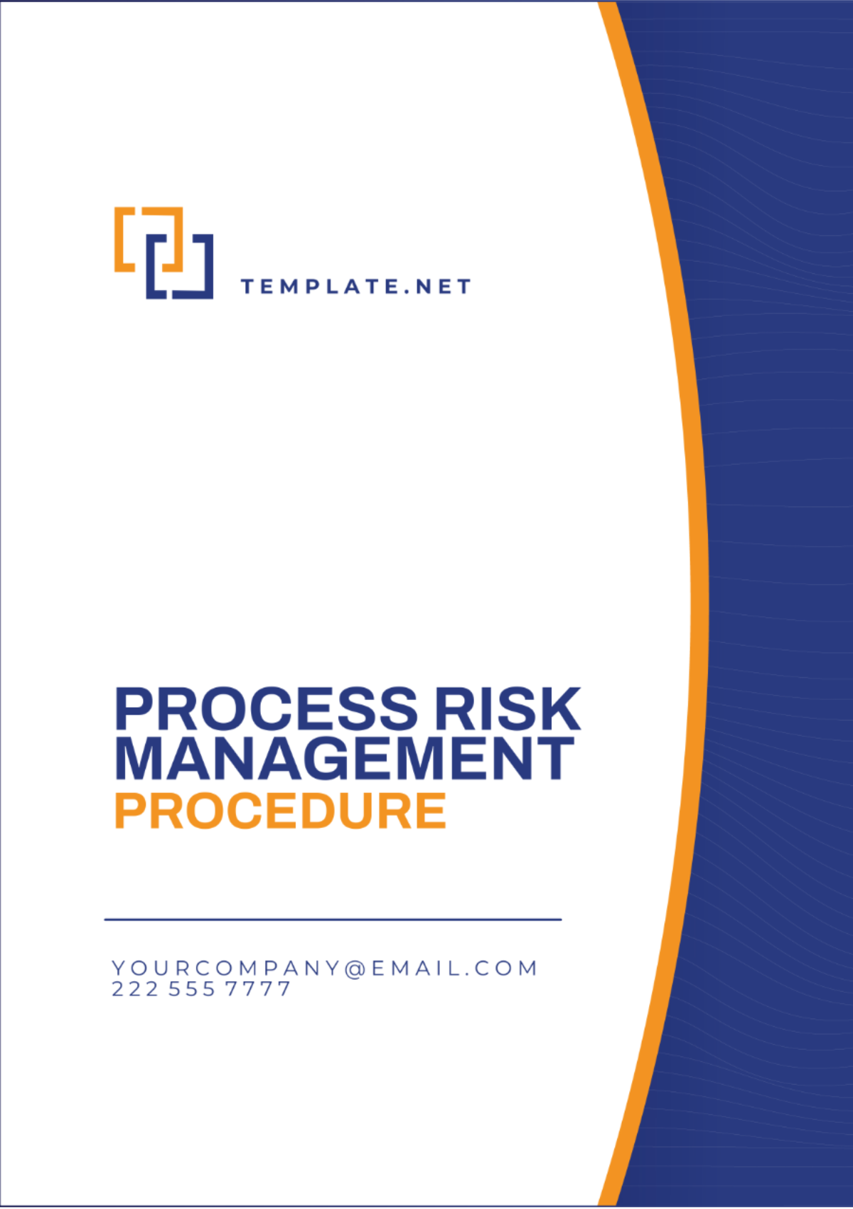 Process Risk Management Procedure Template
