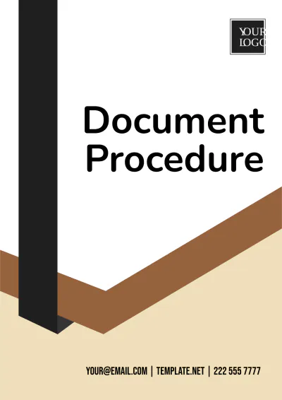 Free Document Procedure Template to Edit Online