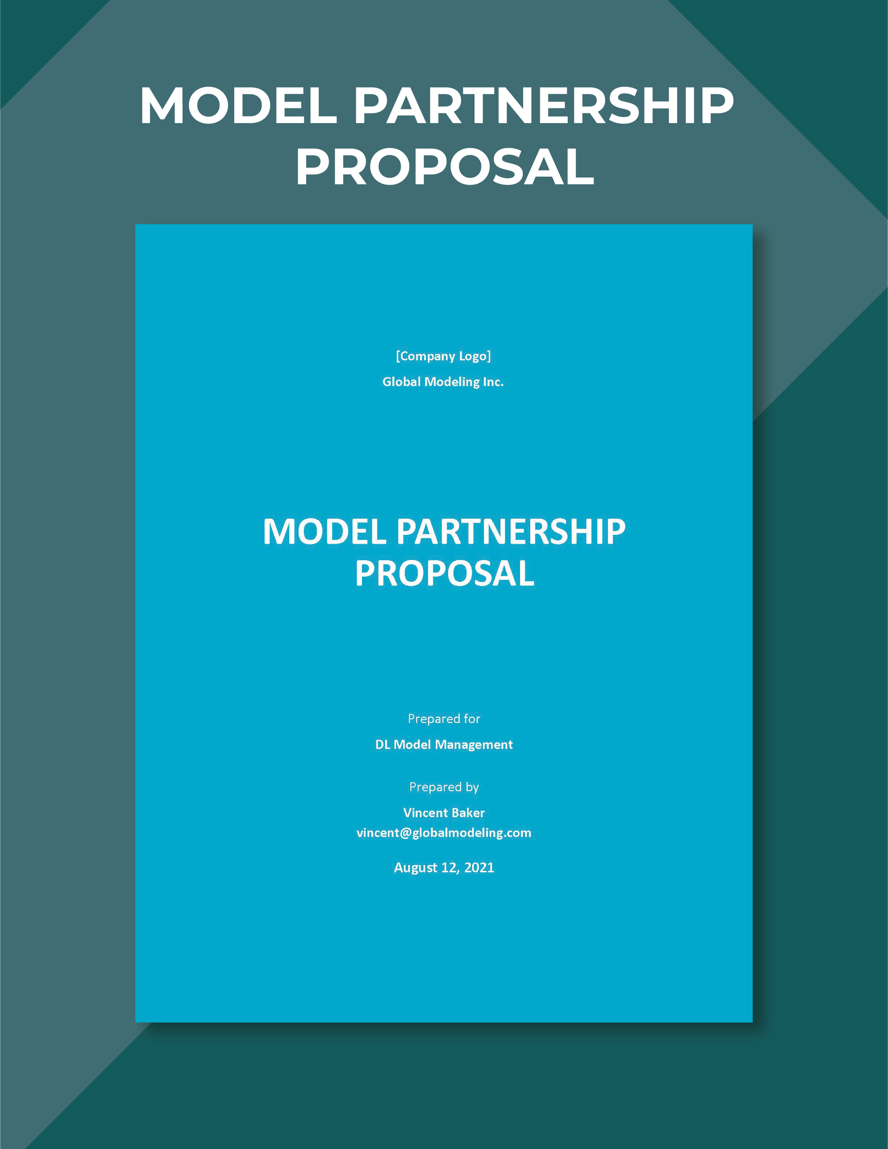 Model Partnership Proposal Template