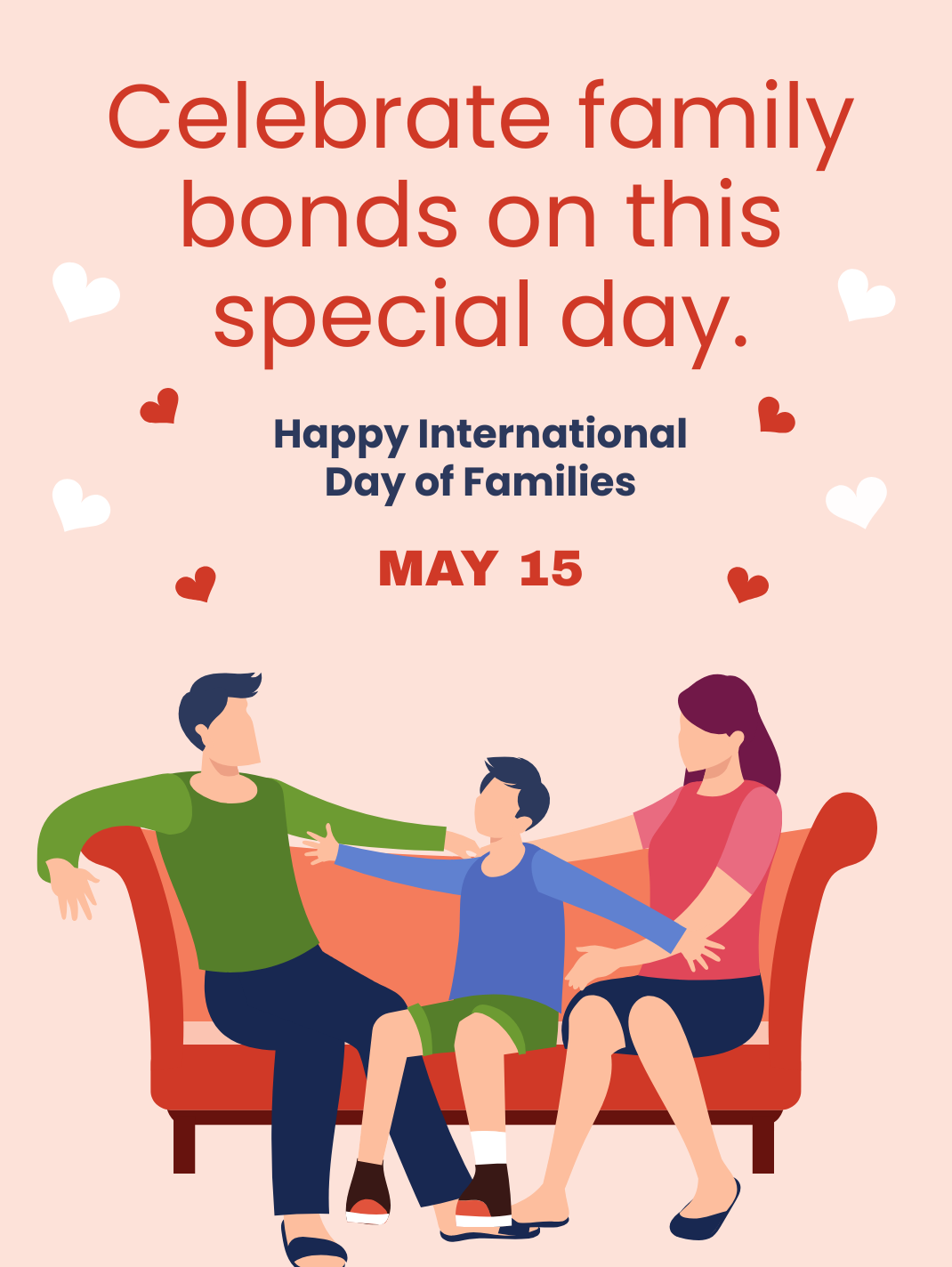 Free International Day of Families Threads Post Template