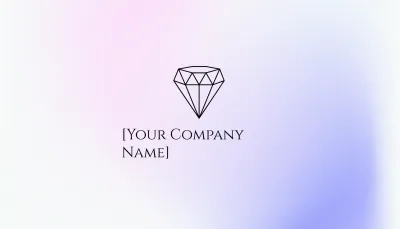 Free Jewellery Business Card Template to Edit Online