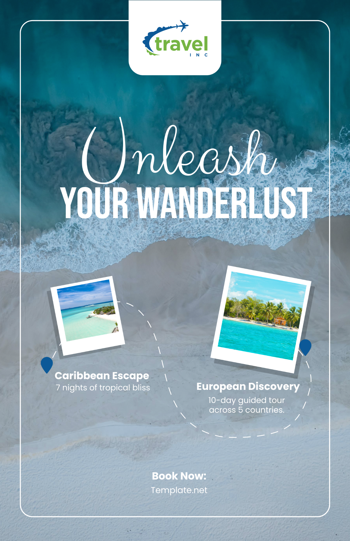 Travel Agency Campaign Poster Template