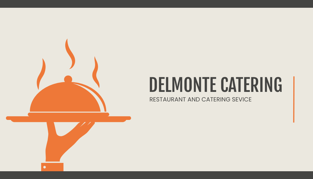 Free Catering Business Card Template