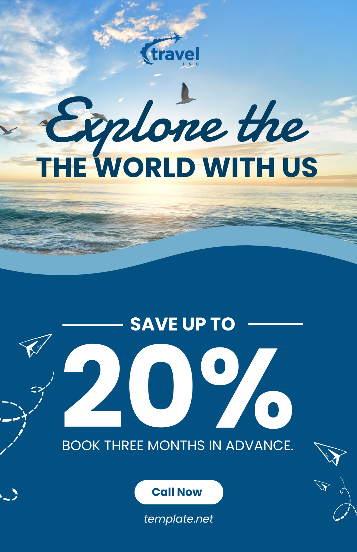 Travel Agency Advertisement Poster