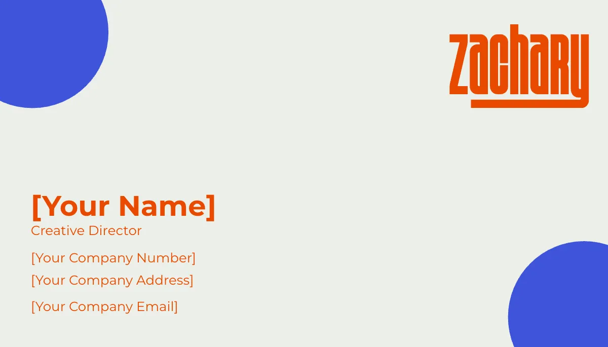 Free Creative Business Card Template to Edit Online