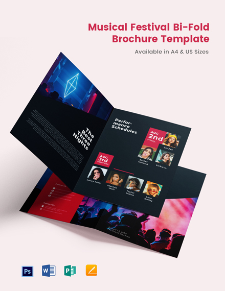 25+ Music Brochure Word Templates - Free Downloads | Template.net