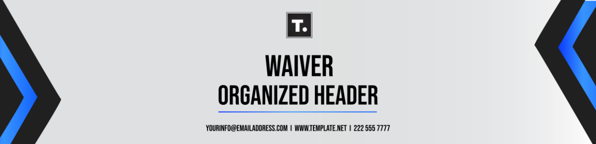 Waiver Organized Header