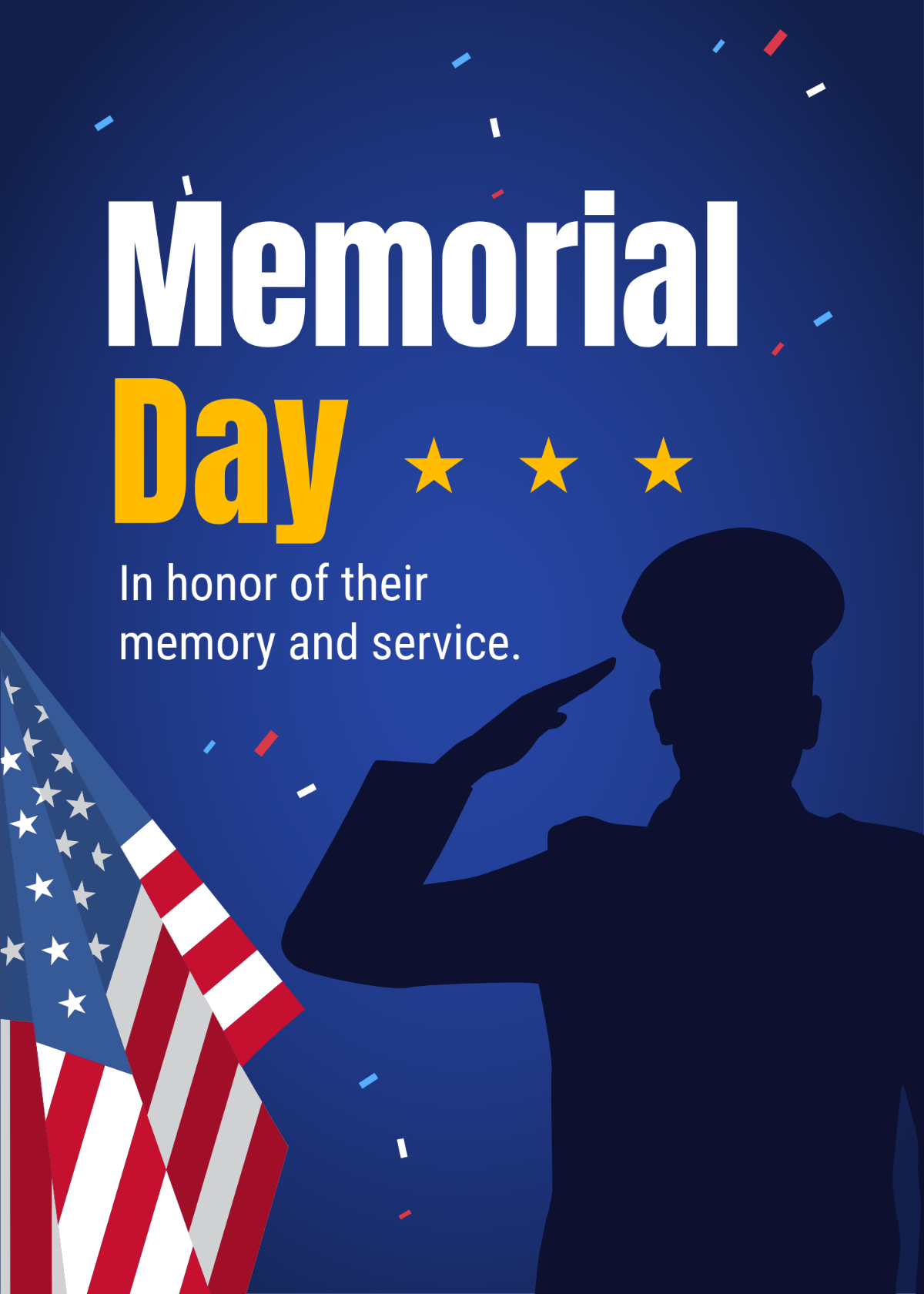 Free Memorial Day Messages for Church Signs Template