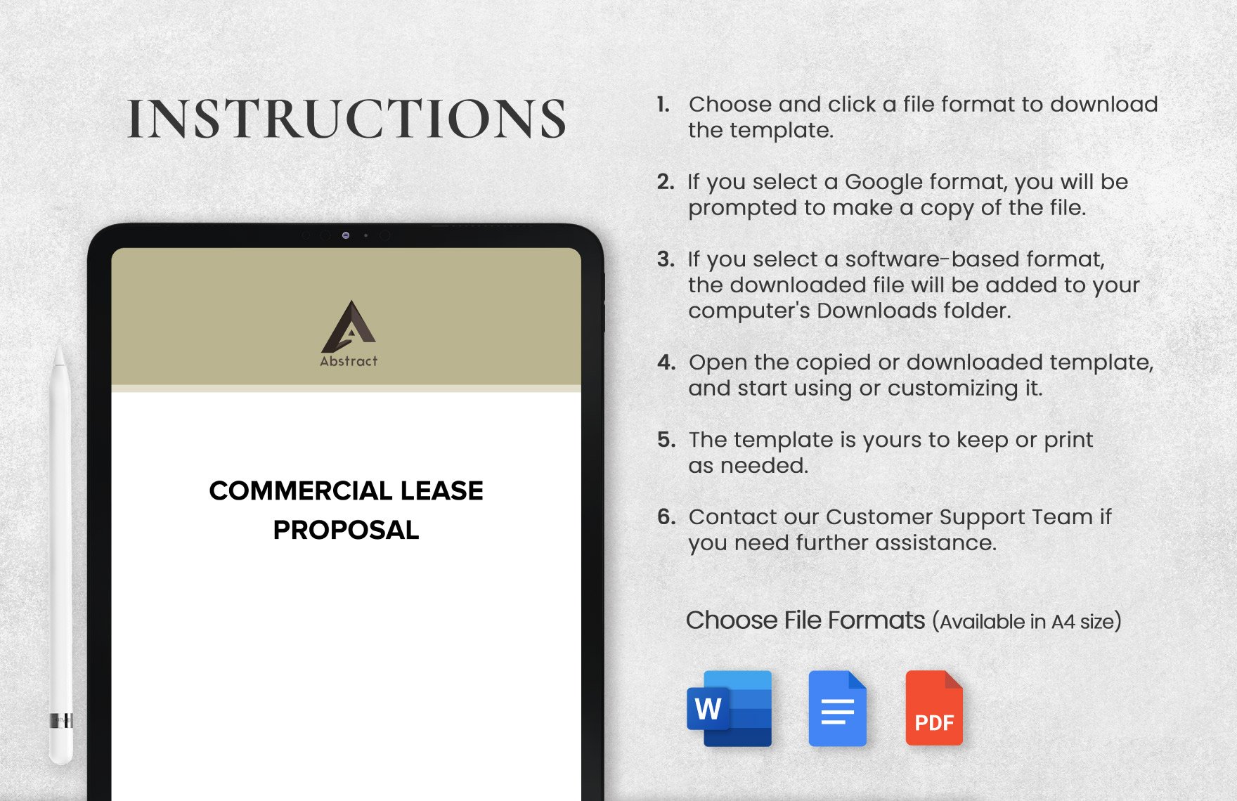 Commercial Lease Proposal Template