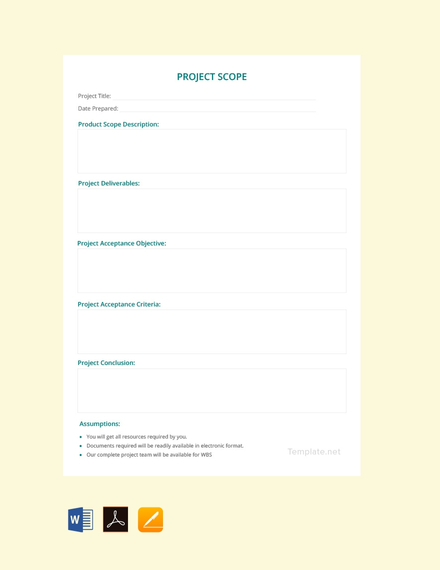 free project scope of work template 440x570 1