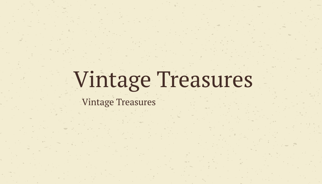 Free Vintage Business Card Template
