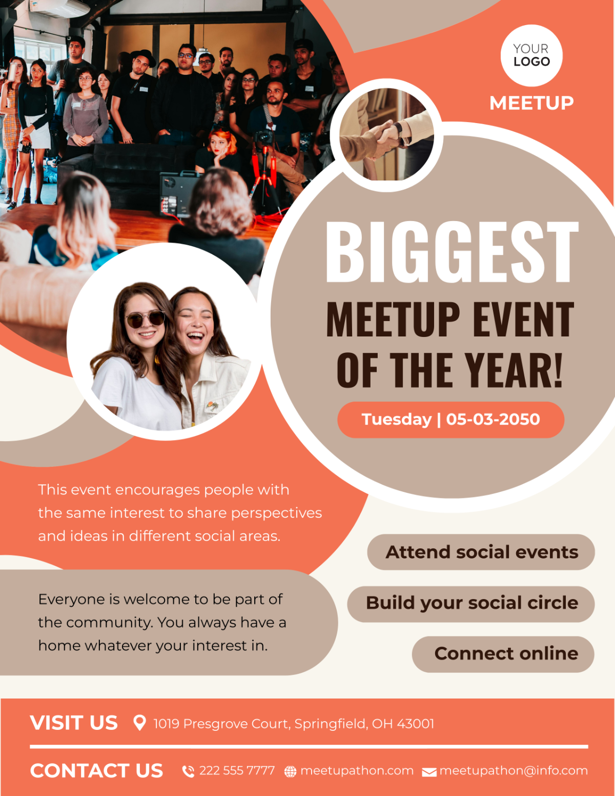 Meet Up Event Announcement Template