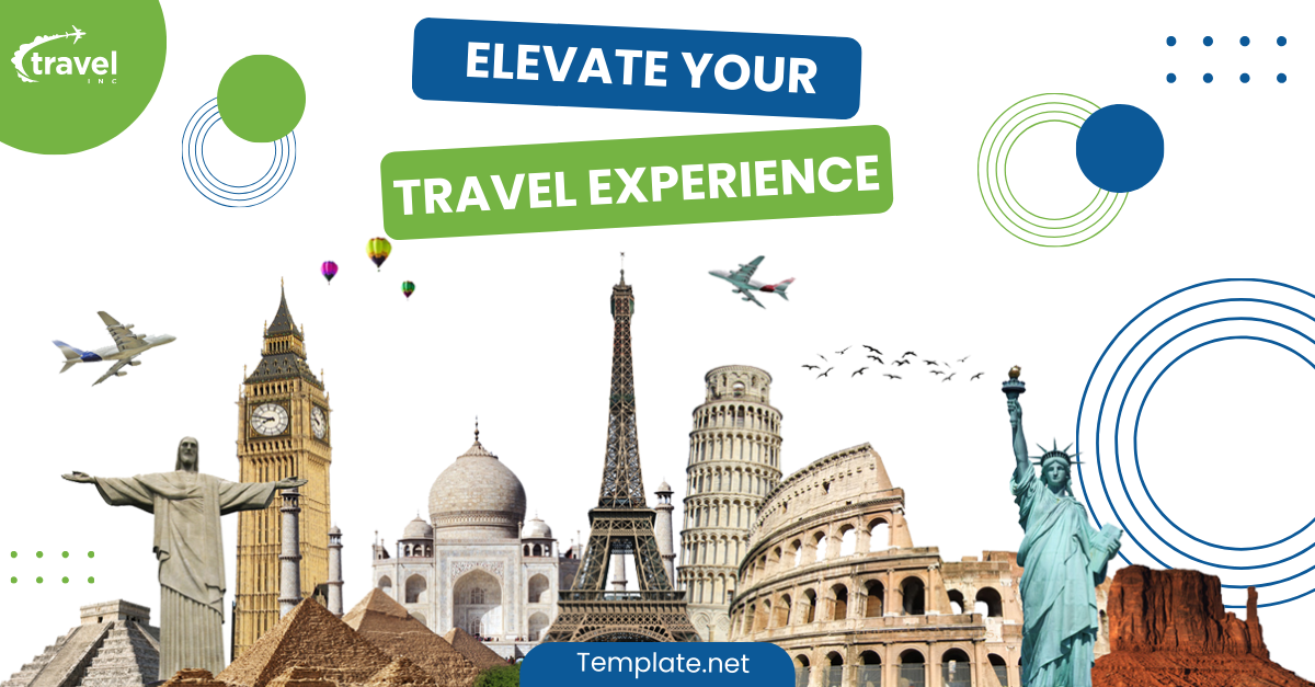 Travel Agency LinkedIn Banner Template