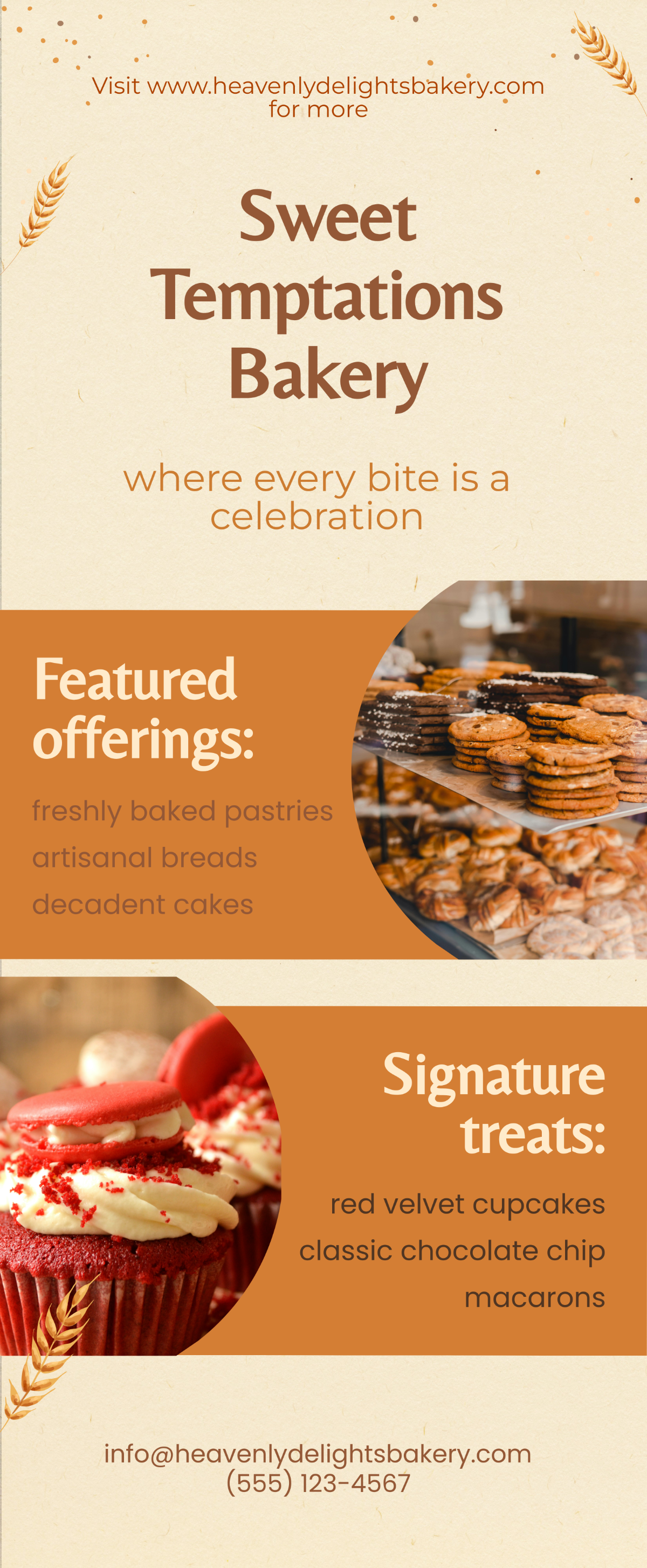 Bakery Retractable Banner Template