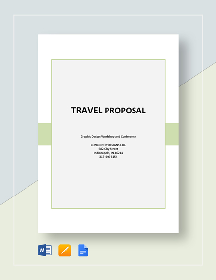 FREE Sample Travel Brochure Template Word (DOC) PSD InDesign