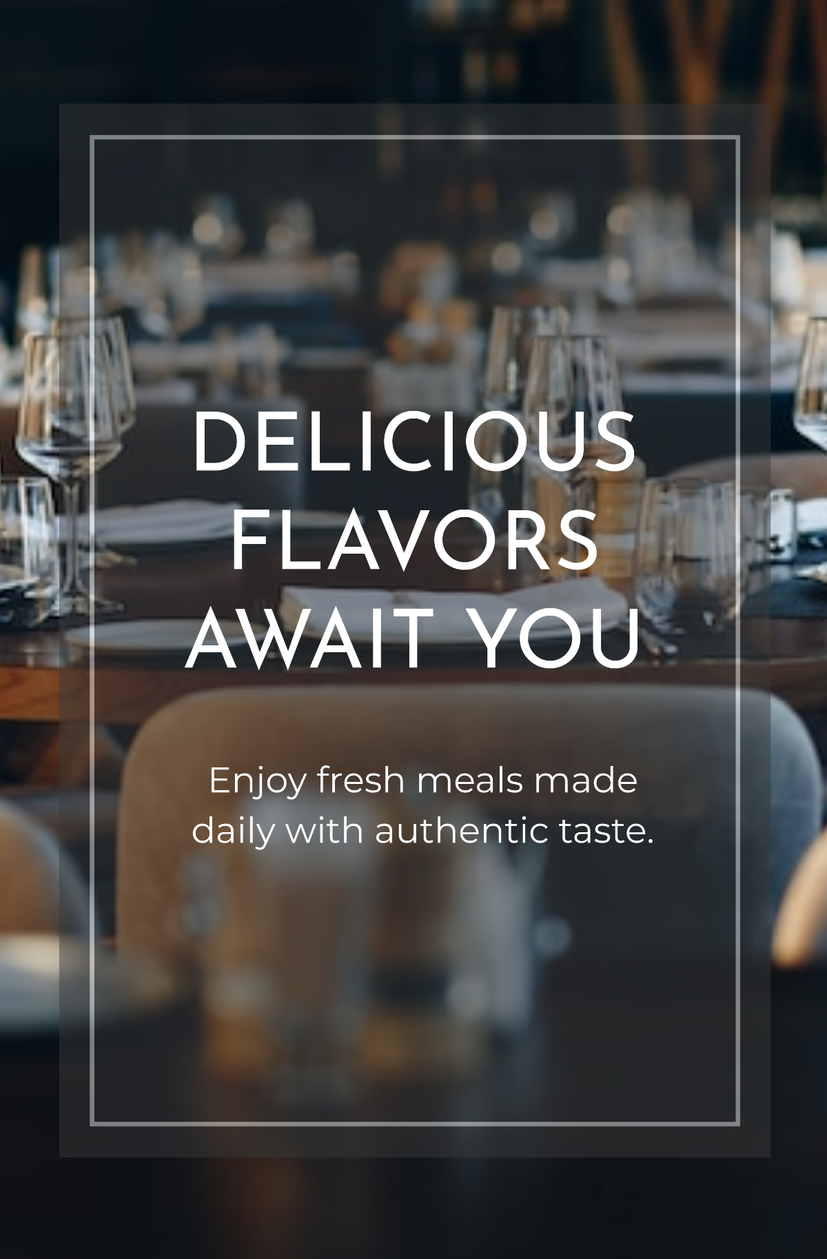Free Restaurant Table Top Banner Template to Edit Online