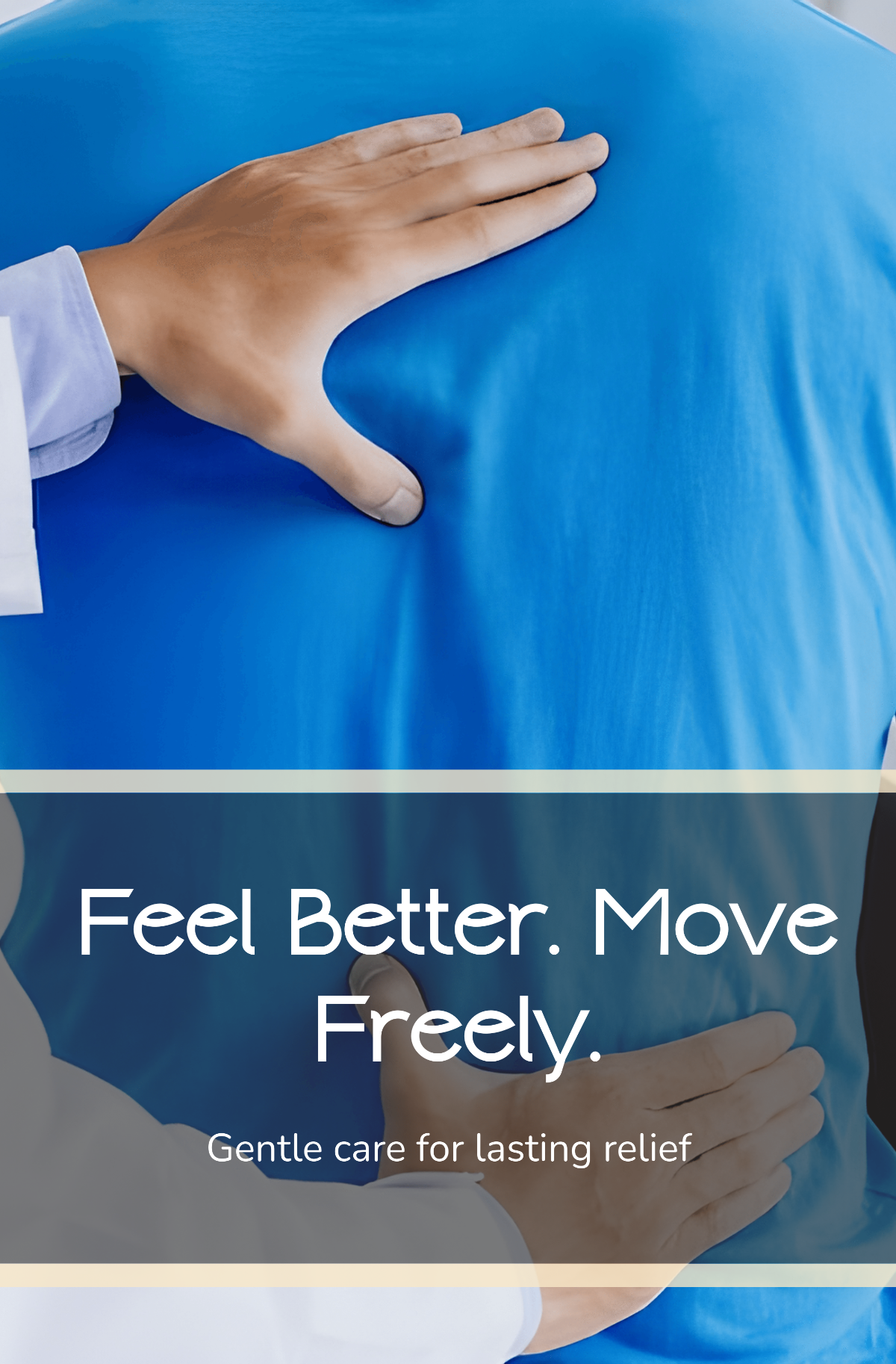 Free Chiropractic Table Top Banner Template to Edit Online