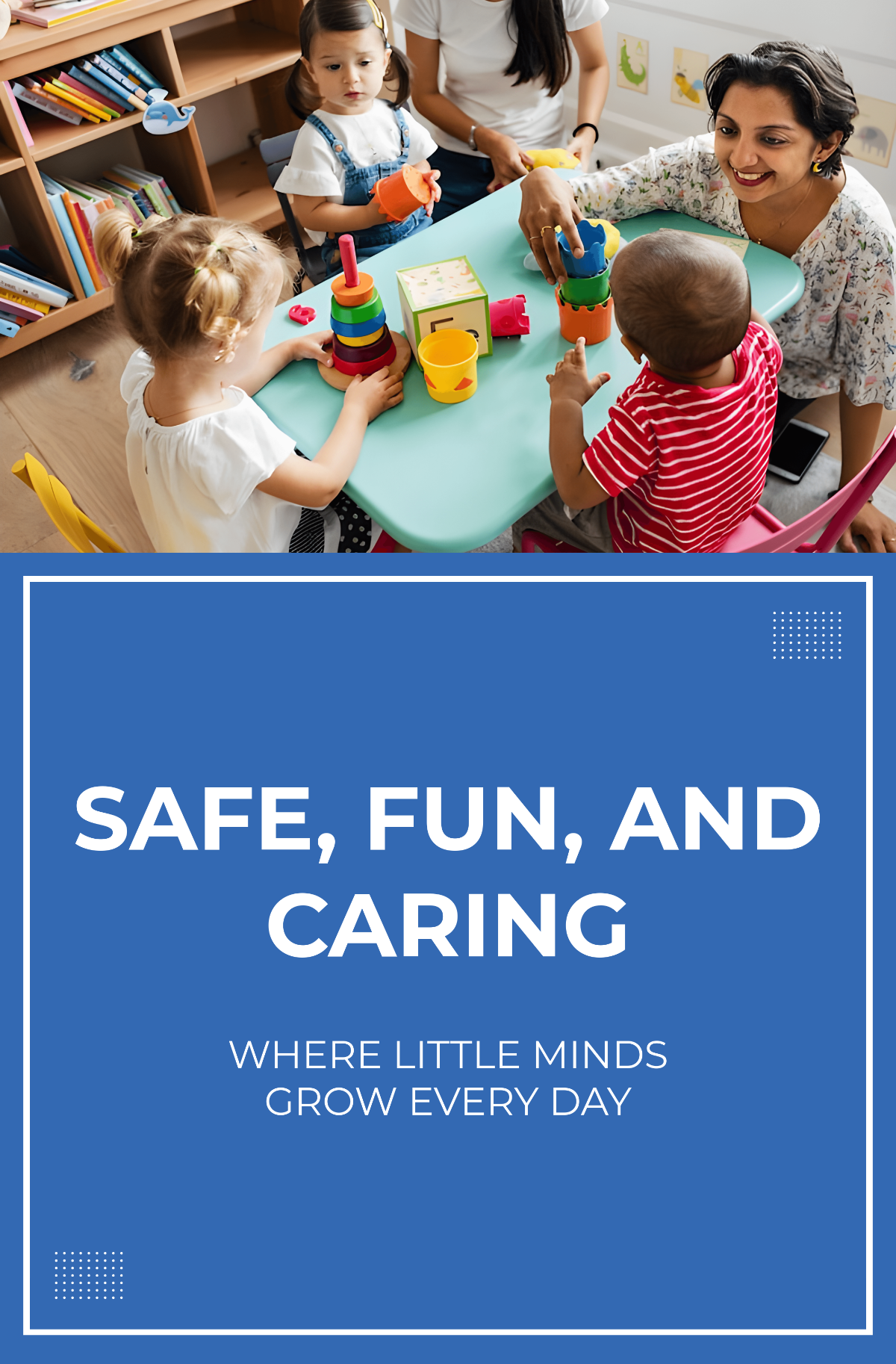 Free Daycare Table Top Banner Template to Edit Online