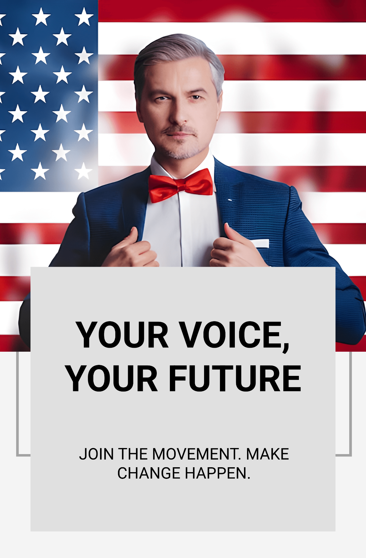 Free Campaign Table Top Banner Template to Edit Online