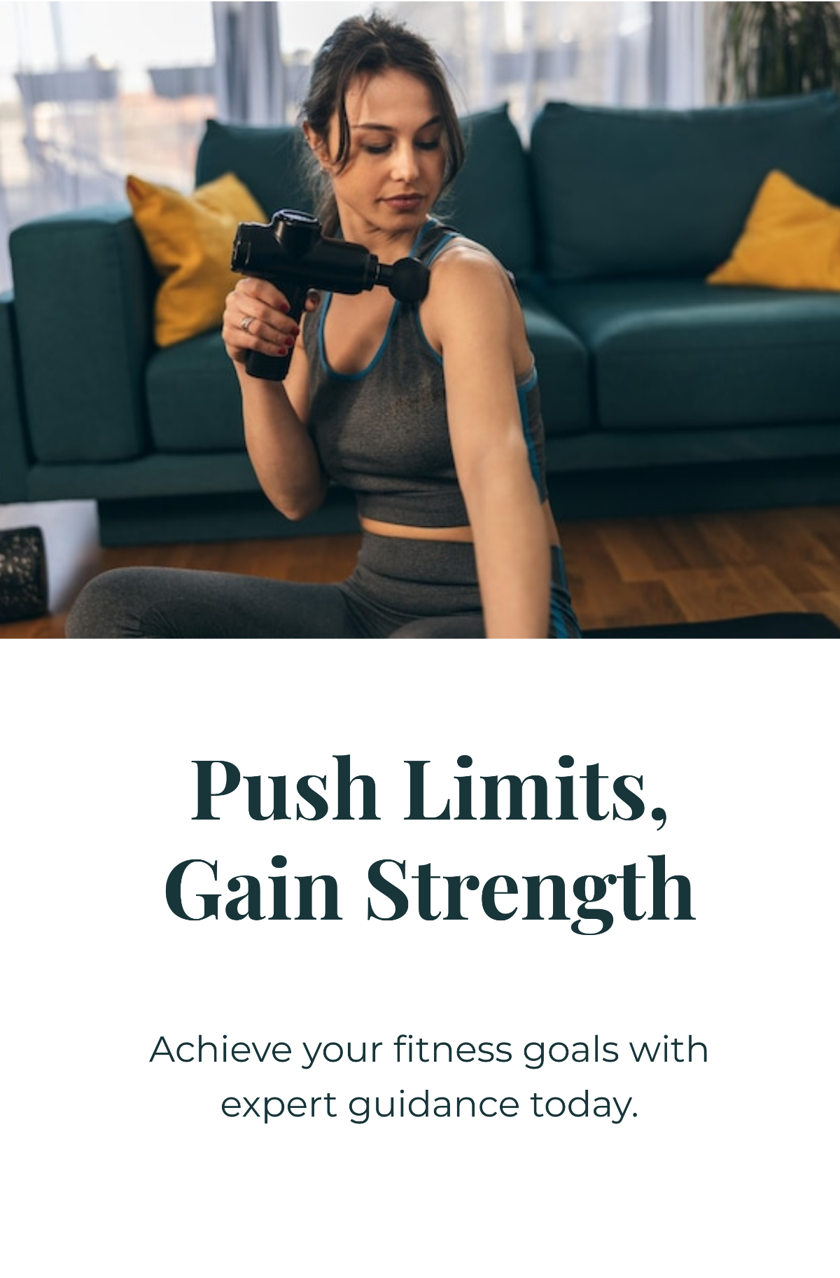 Free Fitness Table Top Banner Template to Edit Online