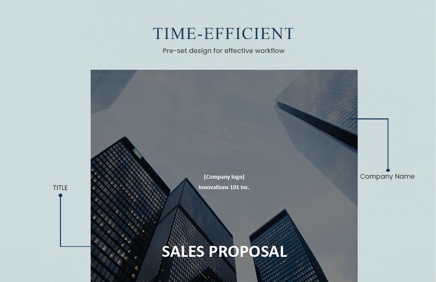 Modern Sales Proposal Template