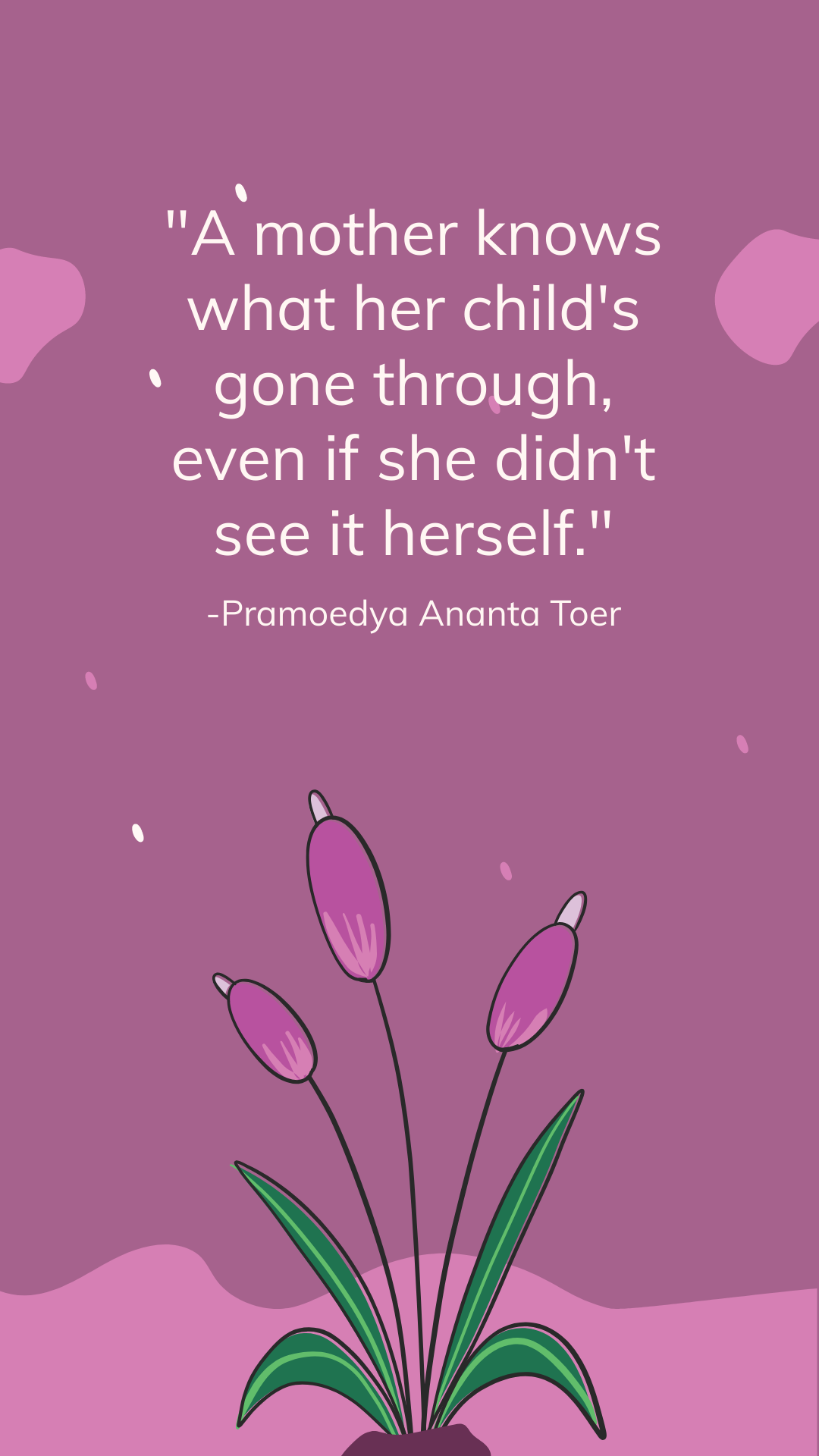 Free Mother's Day Appreciation Quotes Template