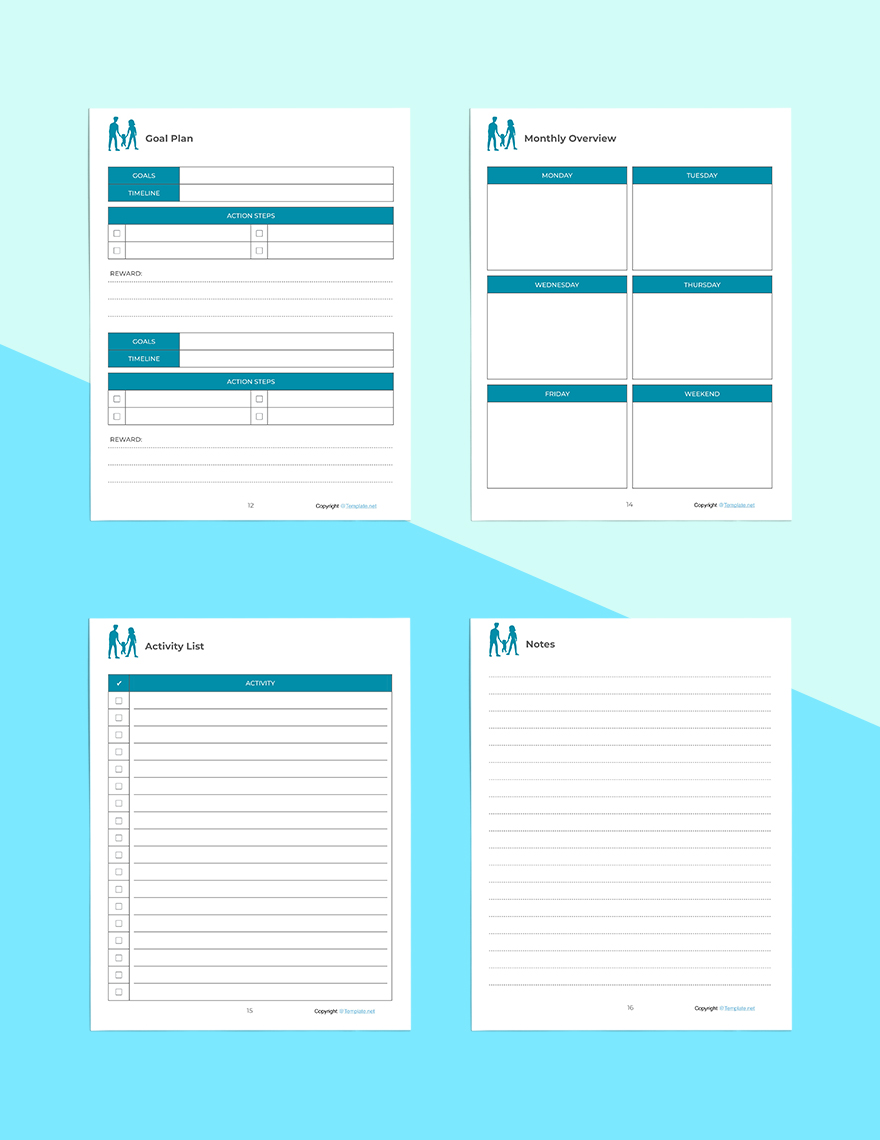 Printable Family Planner Template