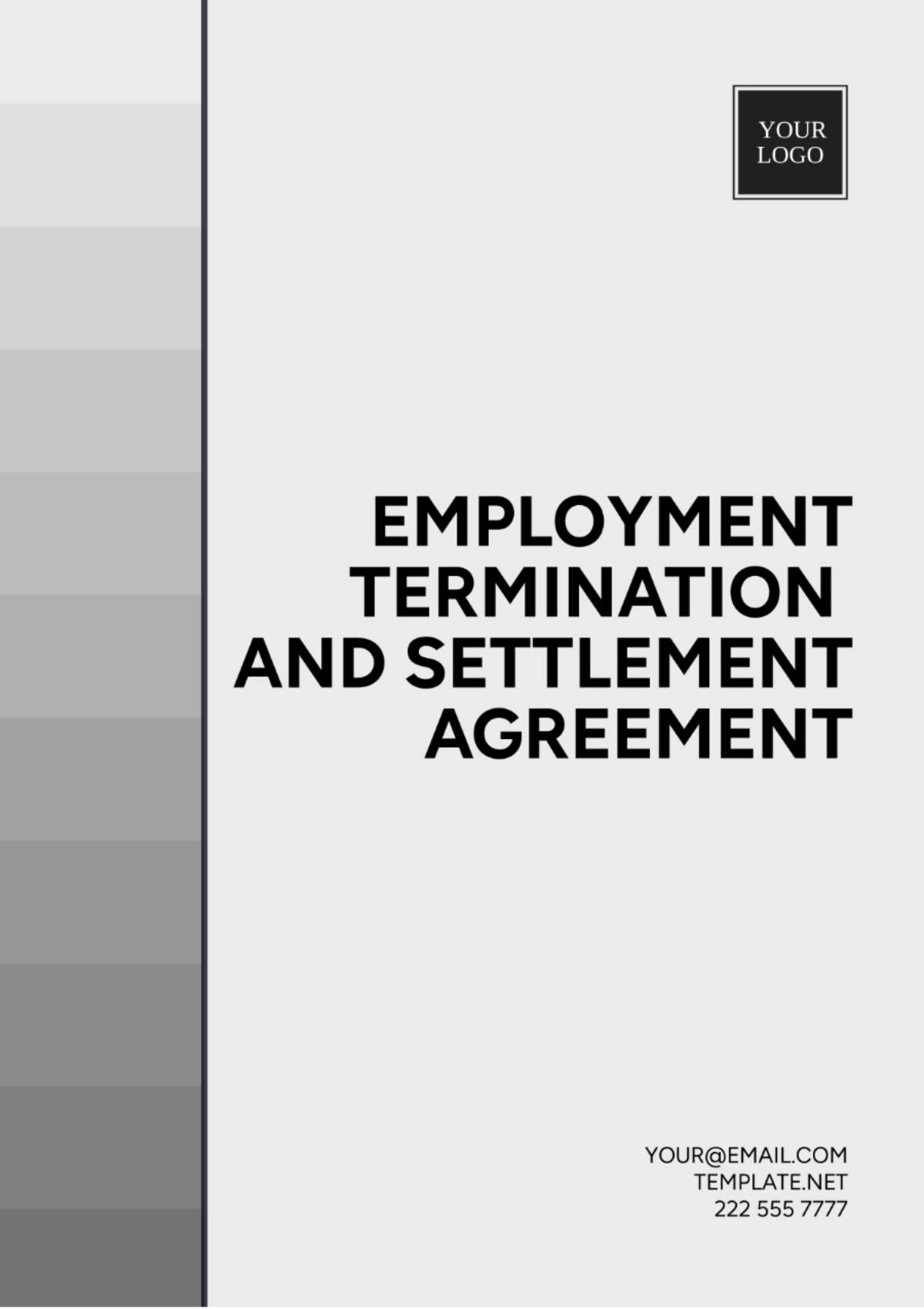 Free Employment Termination And Settlement Agreement Template To Edit Free Employment Termination And Settlement Agreement Template To Edit
