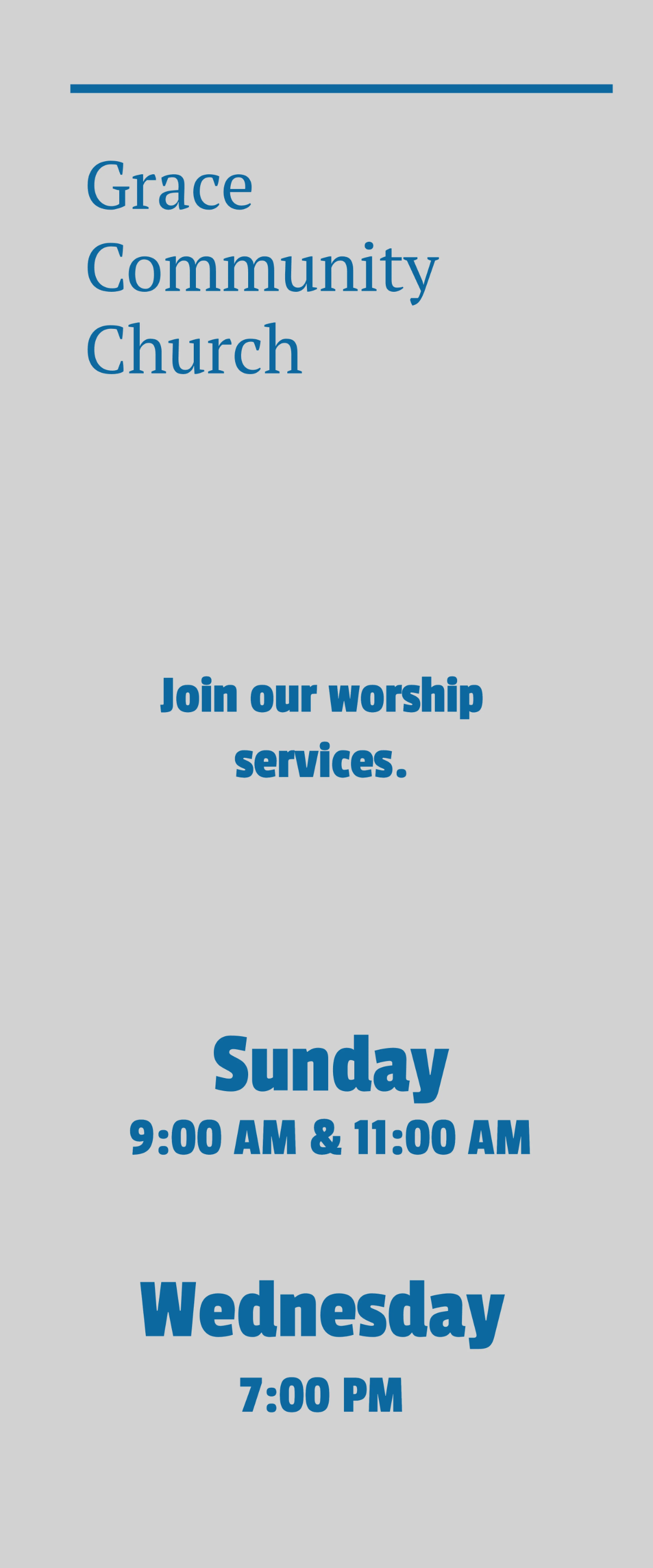 Free Double Sided Pole Banner Template to Edit Online