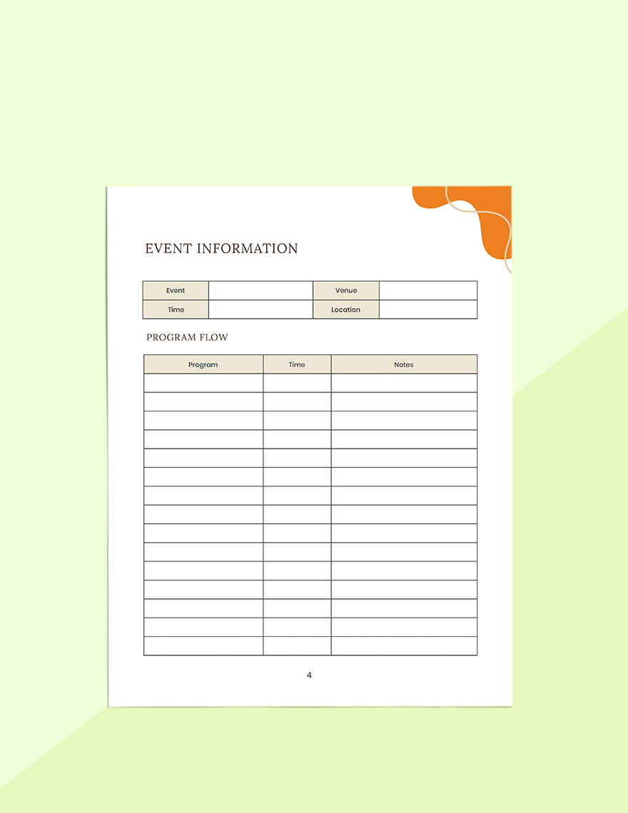  Family Reunion Planner Template Download In Word Google Docs PDF 