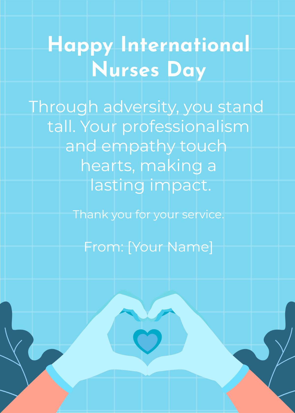 International Nurses Day Greeting Card