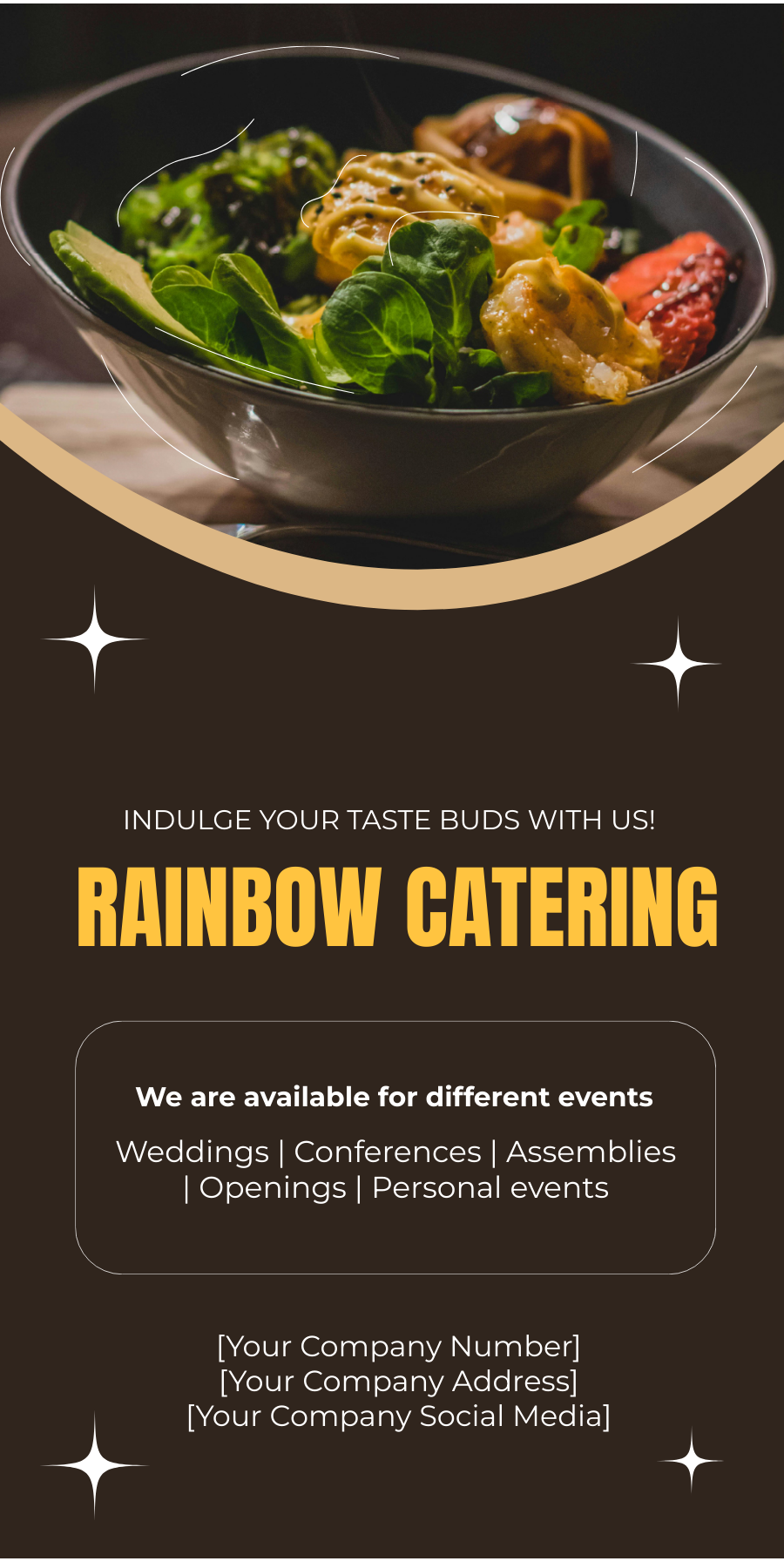 Catering Roll Up Banner