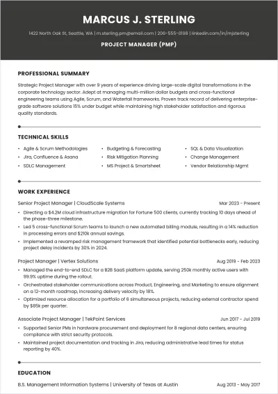 Free ATS Resume for Job Interview Template, AI Resume Builder