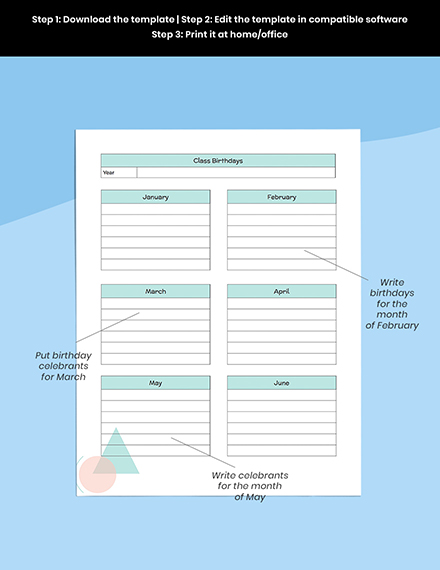 Daily Preschool Planner Template - PDF | Word | Apple Pages