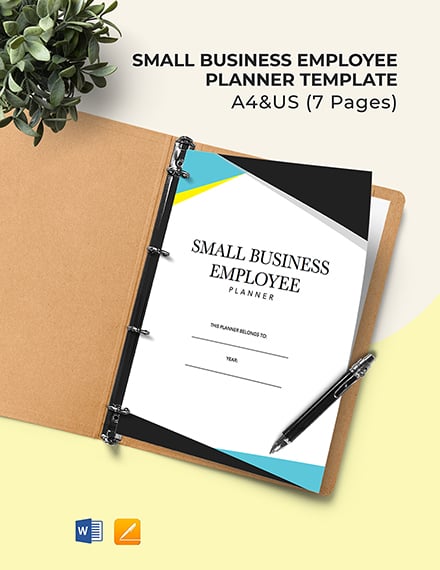 Small Business Employee Planner