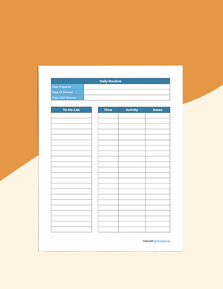 Free Sample Employee Planner Template - Word, Apple Pages | Template.net