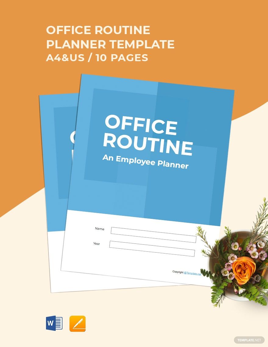 Sample Employee Planner Template