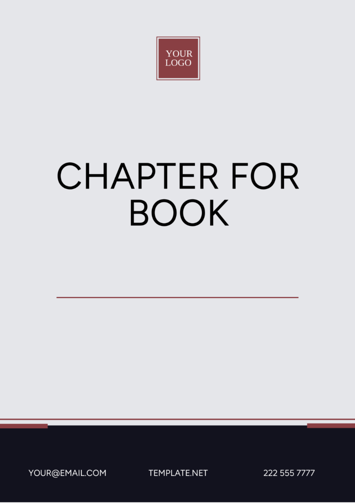 Free Chapter for Book Template - Edit Online & Download | Template.net