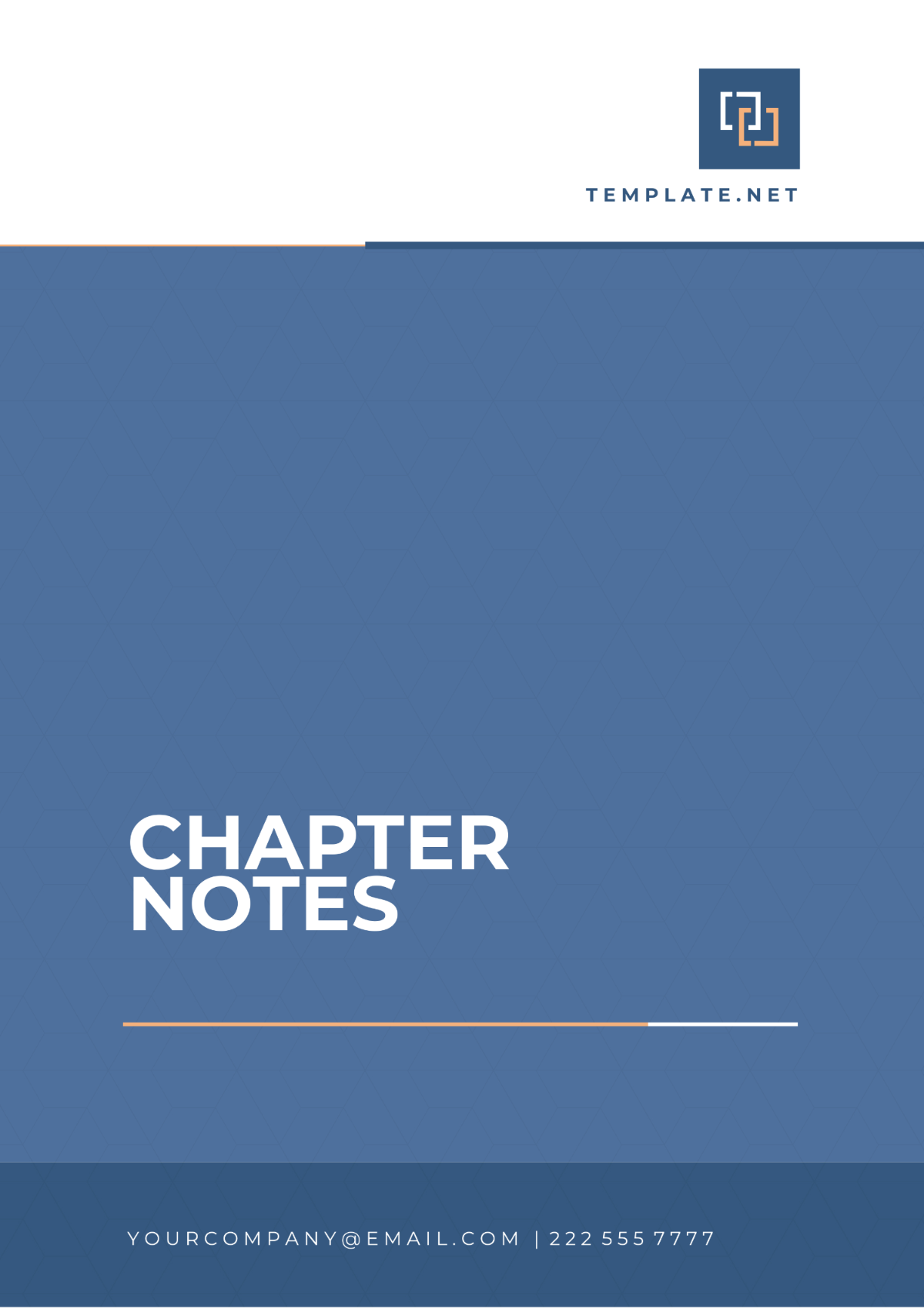 Free Chapter Notes Template To Edit Online