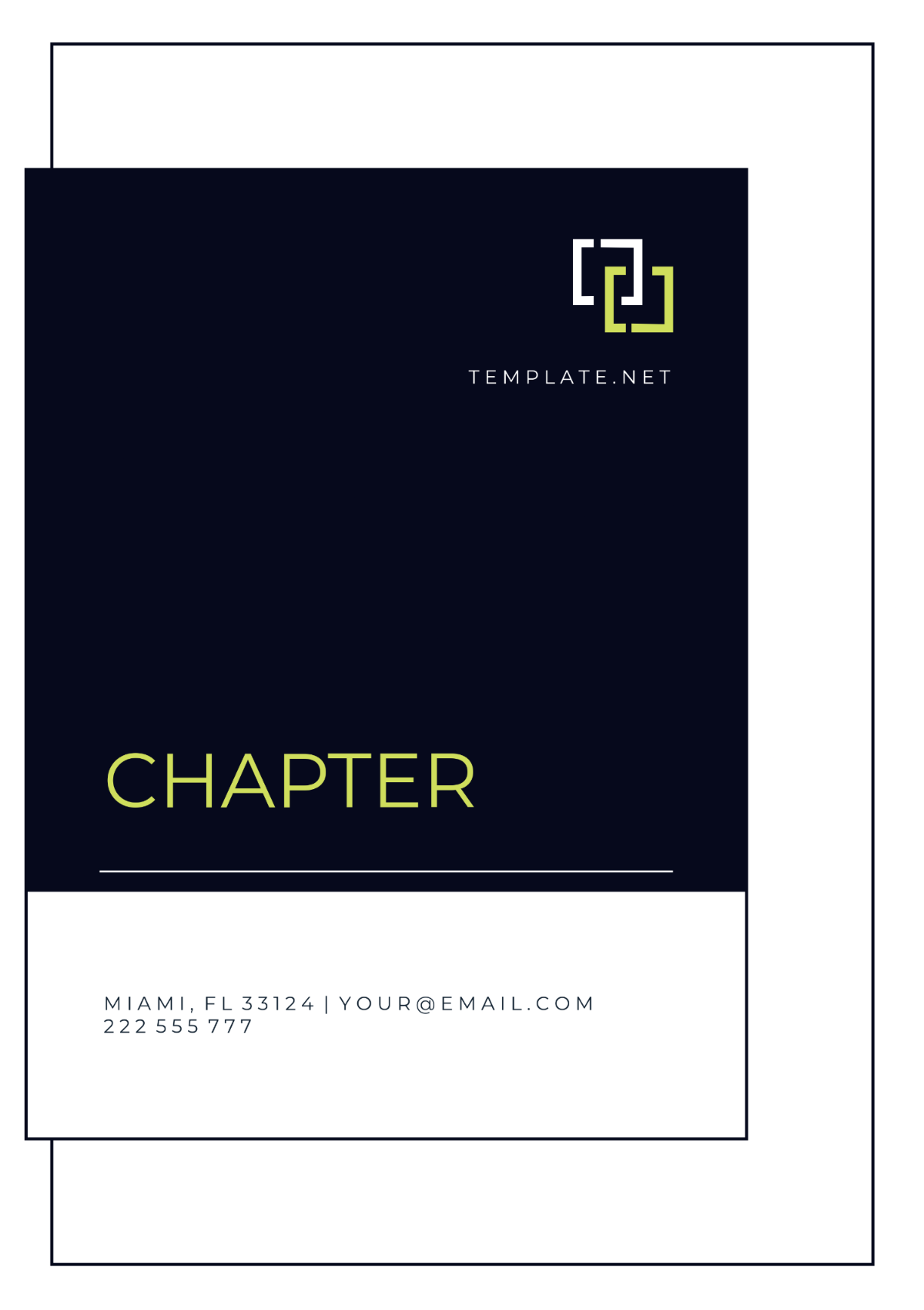 Chapter Outline Template - Edit Online & Download