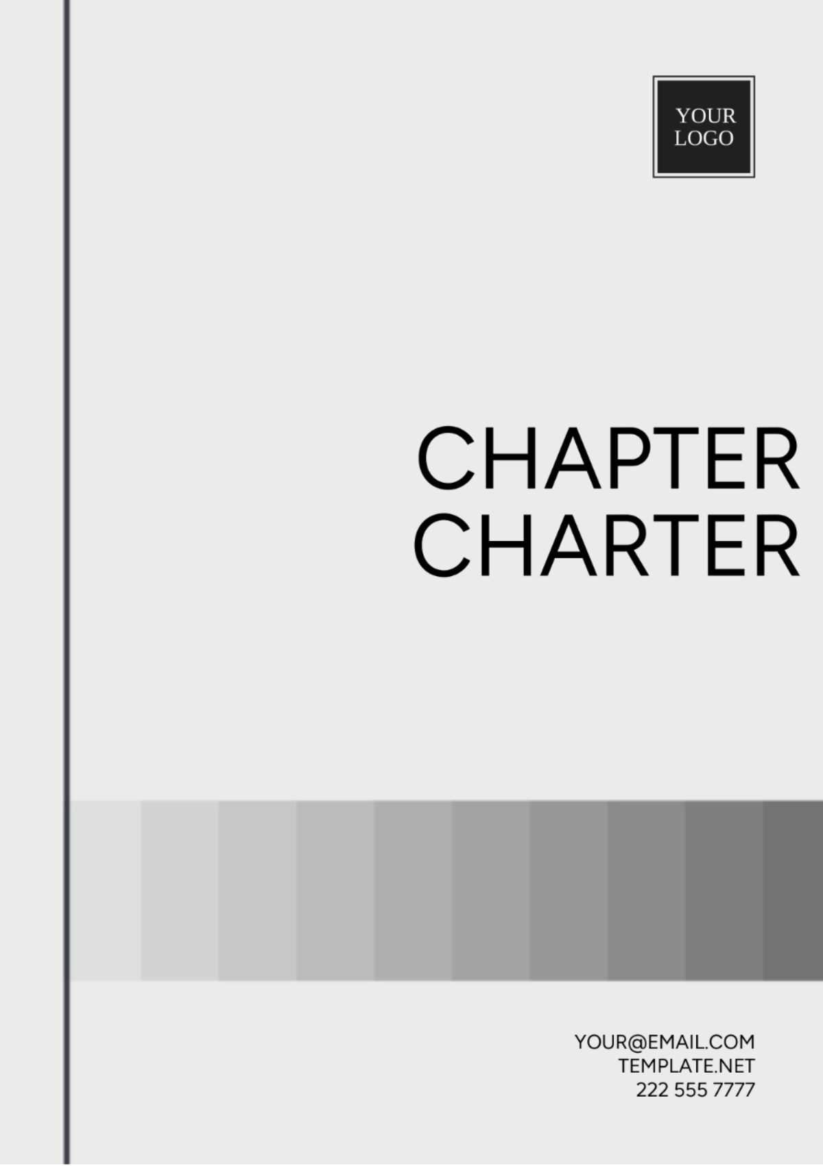 Chapter Charter Template