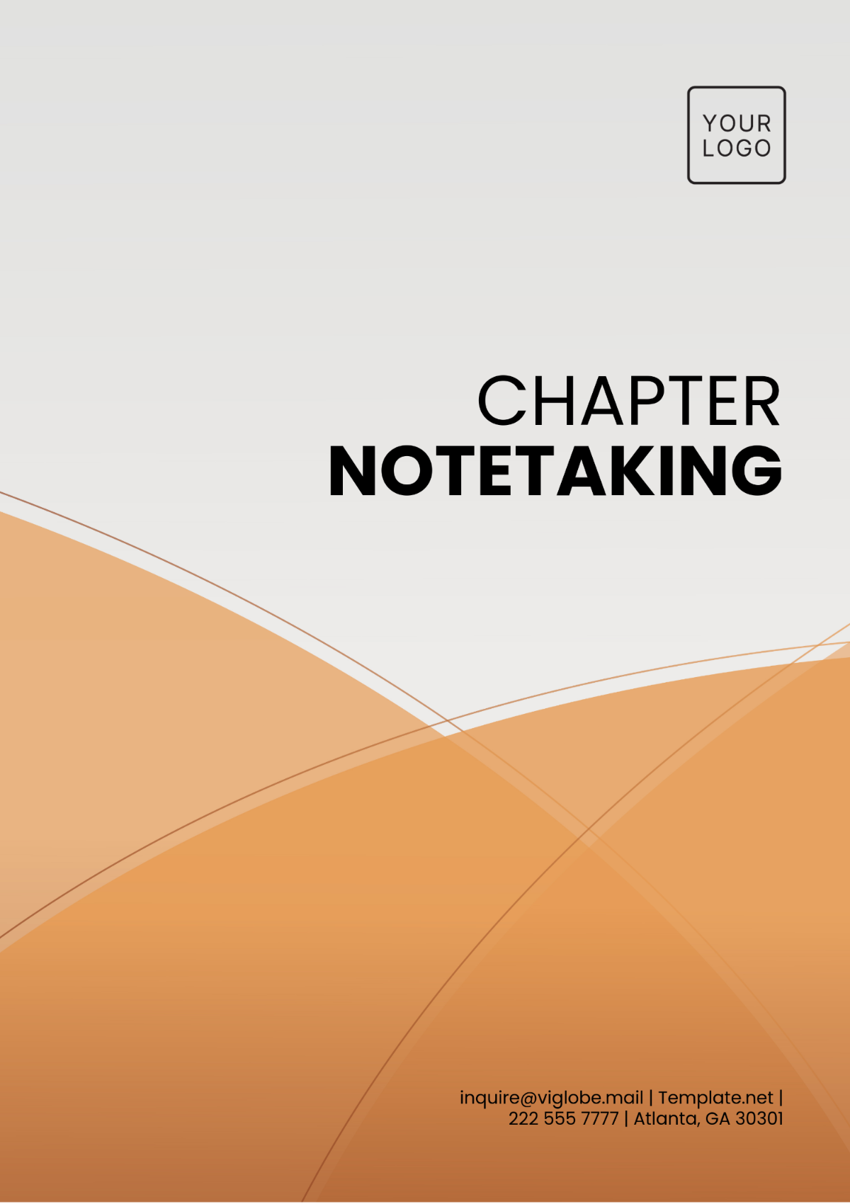 Chapter Notetaking Template - Edit Online & Download