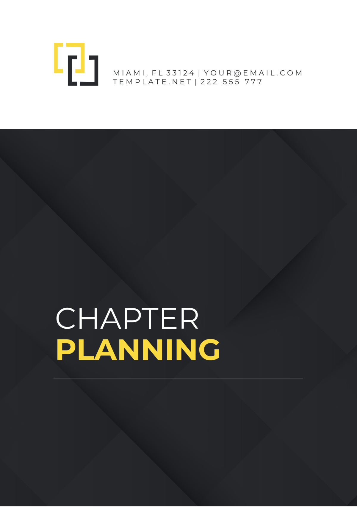 Chapter Planning Template - Edit Online & Download