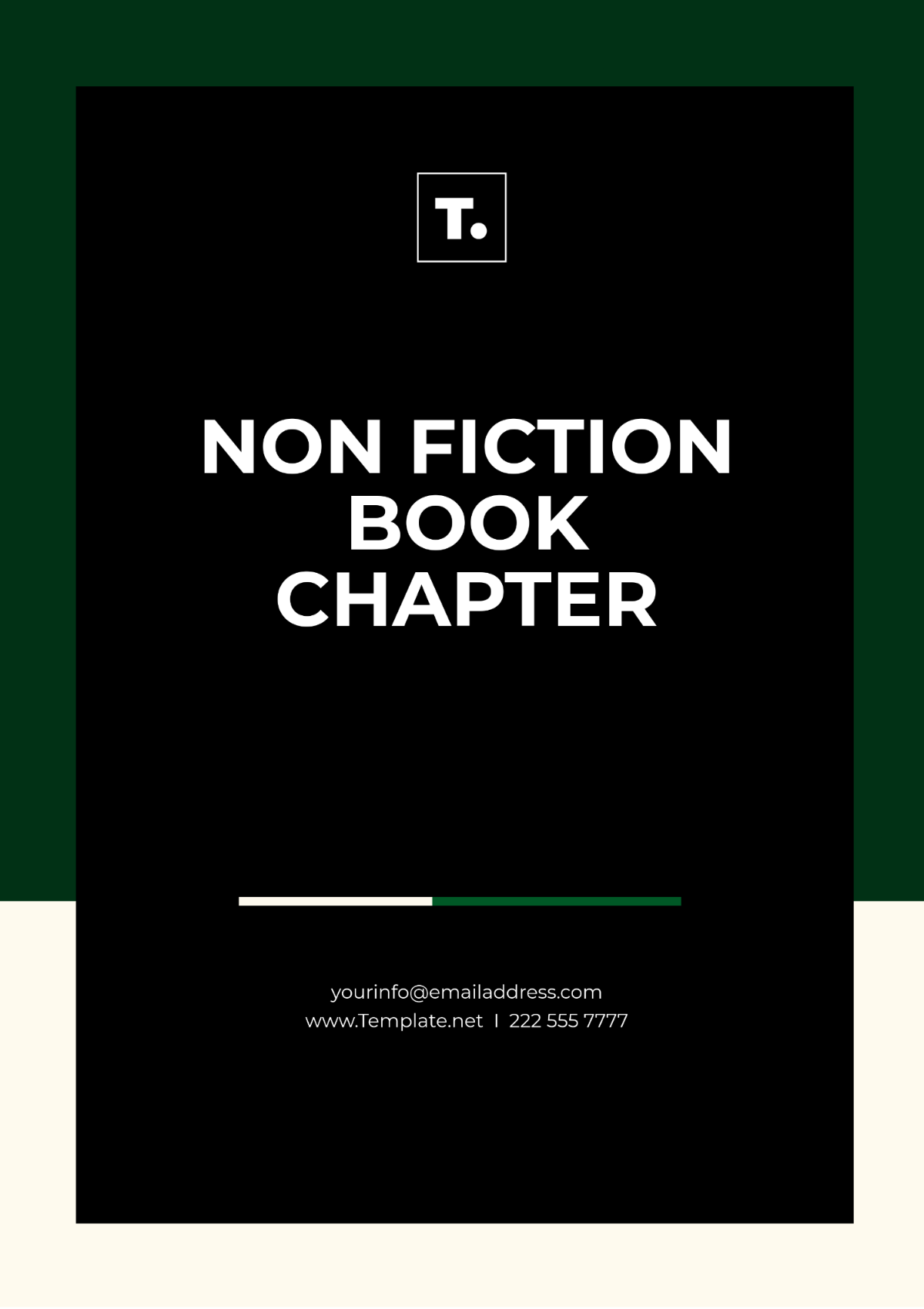 Non Fiction Book Chapter Template - Edit Online & Download