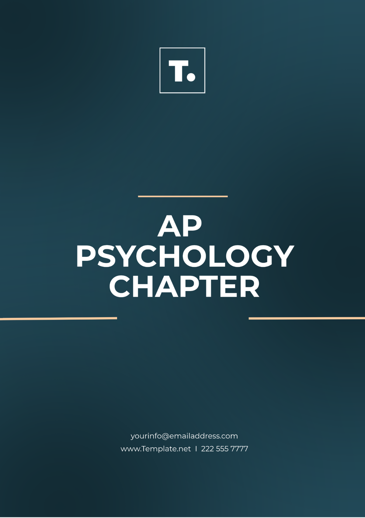 AP Psychology Chapter Outline Template - Edit Online & Download