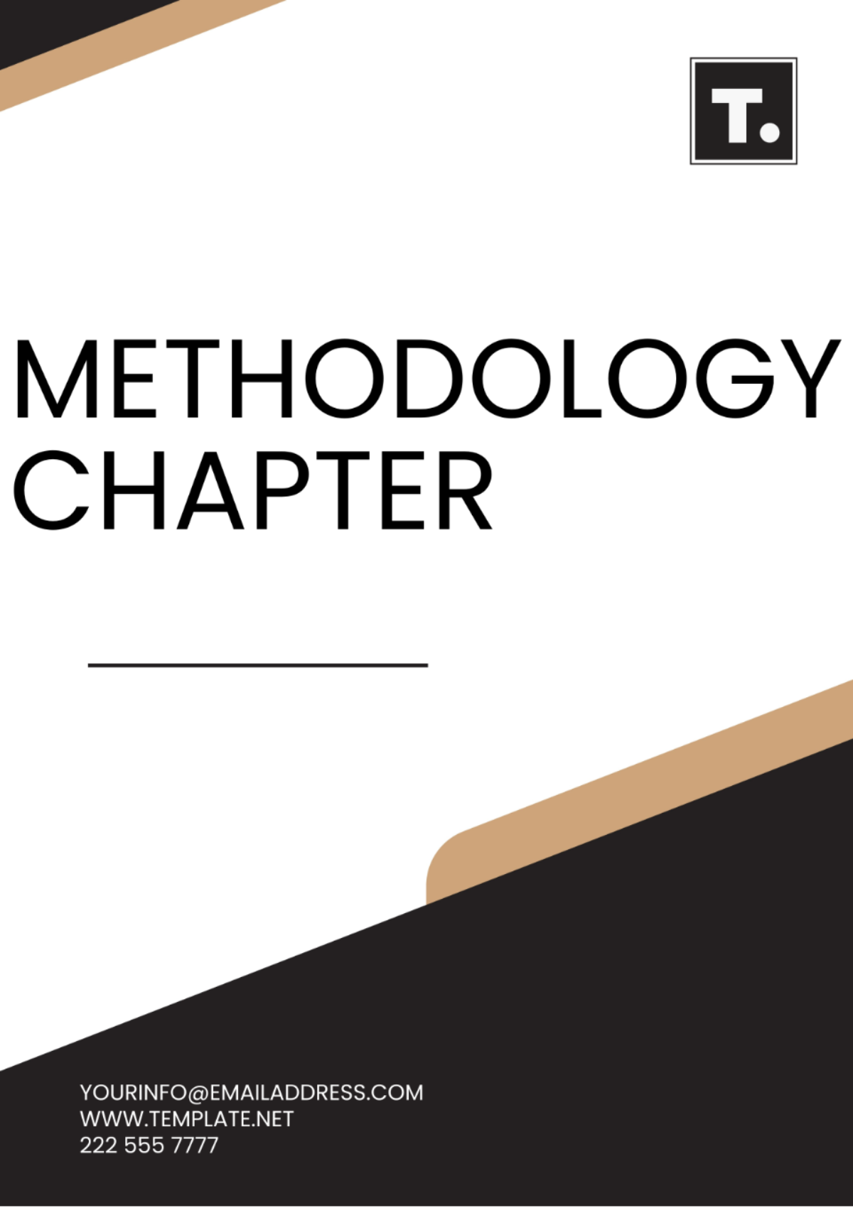 methodology chapter template