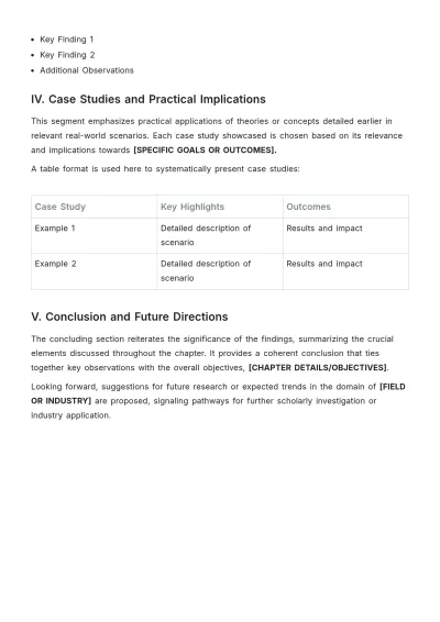 Free Scene Chapter Template to Edit Online