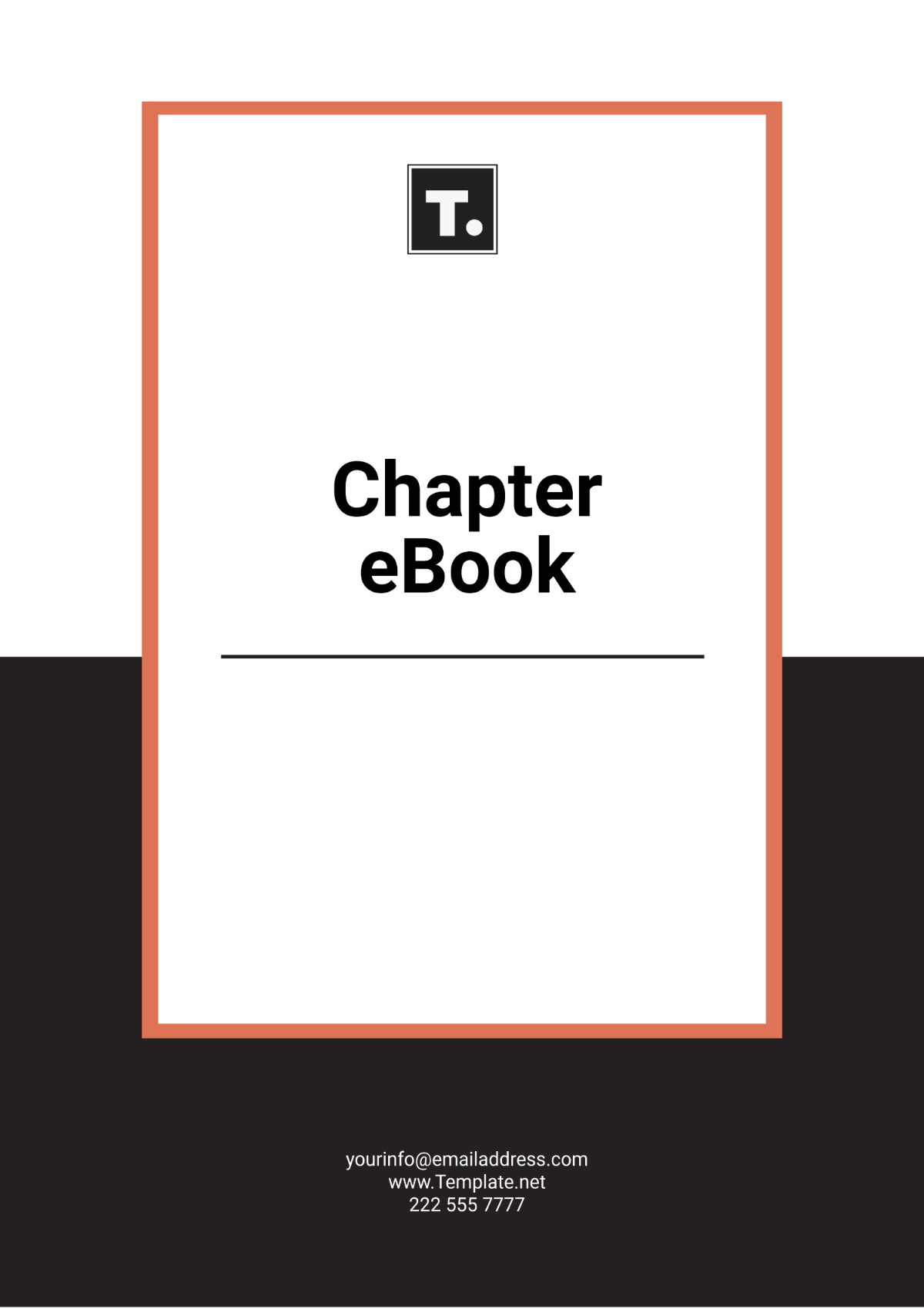 Chapter eBook Cover Template - Edit Online & Download