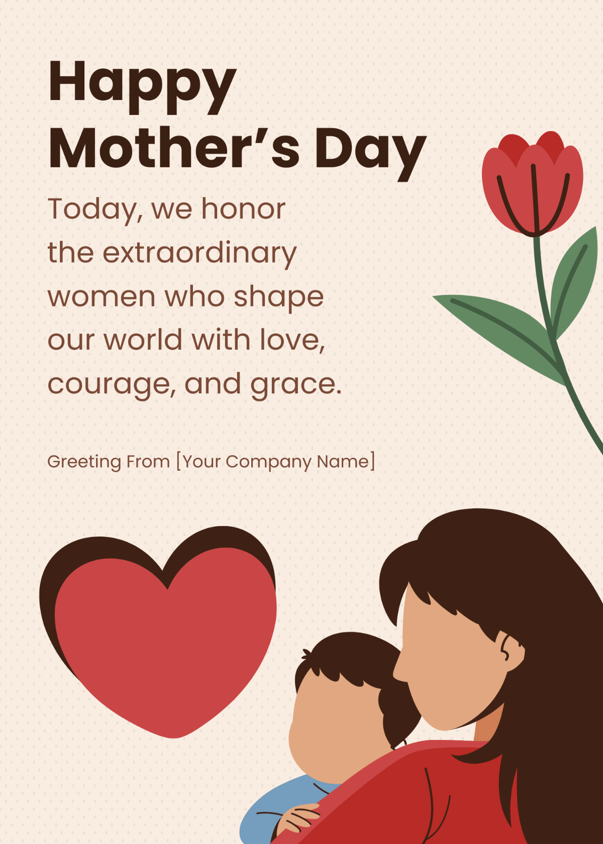 Free Mother s Day Card Templates Editable And Printable Free Mother s Day Card Templates Editable And Printable